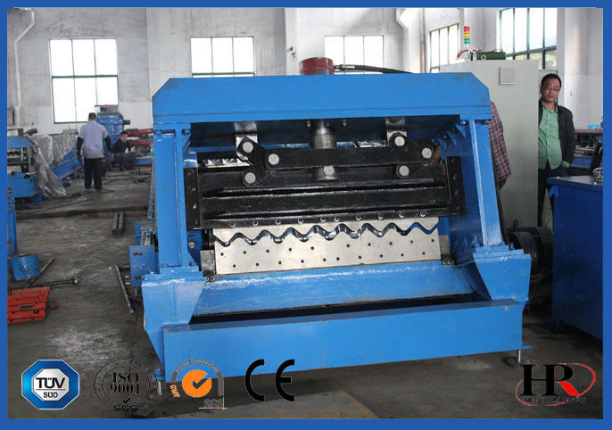 1.5-3.0mm Corrugated Steel Granary Silo Roll Forming Machine Gcr15 Roller Material
