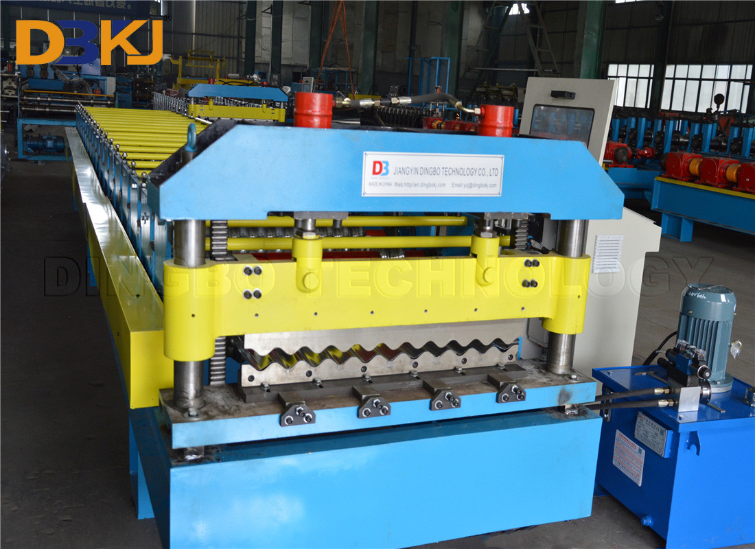 Roof Sheet Making Machine  Automatic Corrugated Roof Roll Forming Machine